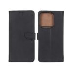 کیف چرمی موبایل مگنتی Xiaomi Redmi 15C / Poco C85 - مشکی