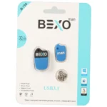 فلش مموری BEXO USB3.1 مدل B-716 ظرفیت 32GB - آبی کاربنی (گارانتی داده پردازی آواتک)