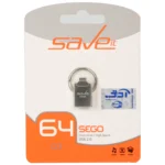 فلش مموری Save it USB2.0 مدل SEGO ظرفیت 64GB - نقره ای (گارانتی مادام العمر آی تین)