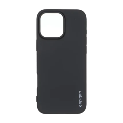 قاب سیلیکونی Spigen مدل Apple iPhone 16 Pro Max - مشکی