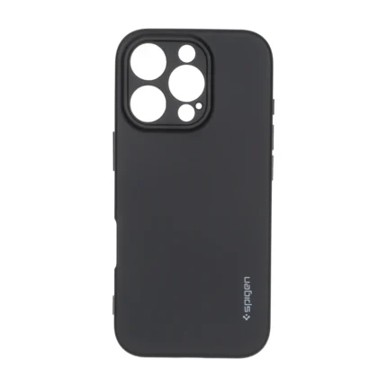 قاب سیلیکونی Spigen محافظ لنزدار Apple iPhone 16 Pro - مشکی