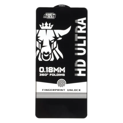 محافظ صفحه نمایش شیشه ای Full Cover King Bull HD Ultra مدل Samsung Galaxy S26 Ultra