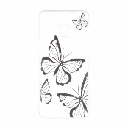 قاب پشت سخت شفاف طرح دار محافظ لنزدار Samsung Galaxy S9 - طرح 91