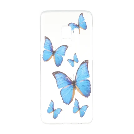 قاب پشت سخت شفاف طرح دار محافظ لنزدار Samsung Galaxy S9 - طرح 97