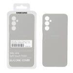 قاب سیلیکونی پاک کنی اورجینال درجه یک Samsung Galaxy A05s / M14 4G / F14 4G - طوسی (پک دار)