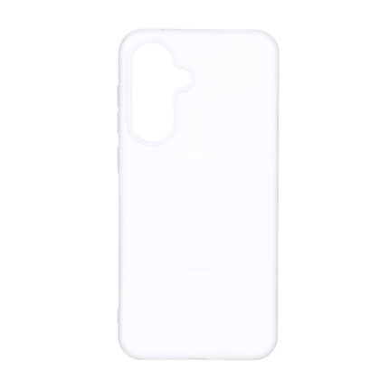 قاب دو لایه مات طرح مگ سیف Samsung Galaxy A37 - سفید