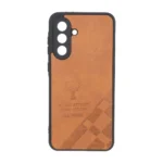 قاب طرح چرم گوزنی Pal Prime مدل Samsung Galaxy A56 / A36 - عسلی