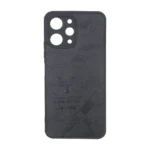 قاب طرح چرم گوزنی Pal Prime مدل Xiaomi Redmi 12 / Poco M6 Pro 5G - مشکی