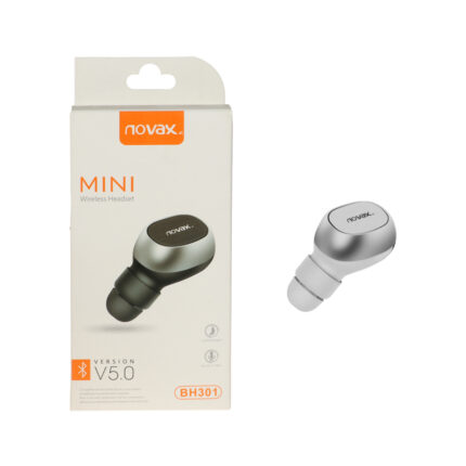 ایرفون بی سیم تک گوش Novax مدل BH301 - سفید - YSP