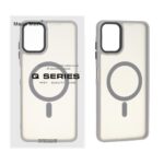 قاب اورجینال Magic Mask مات Magsafe بلک لنز Samsung Galaxy A06 - خاکستری (پک دار)