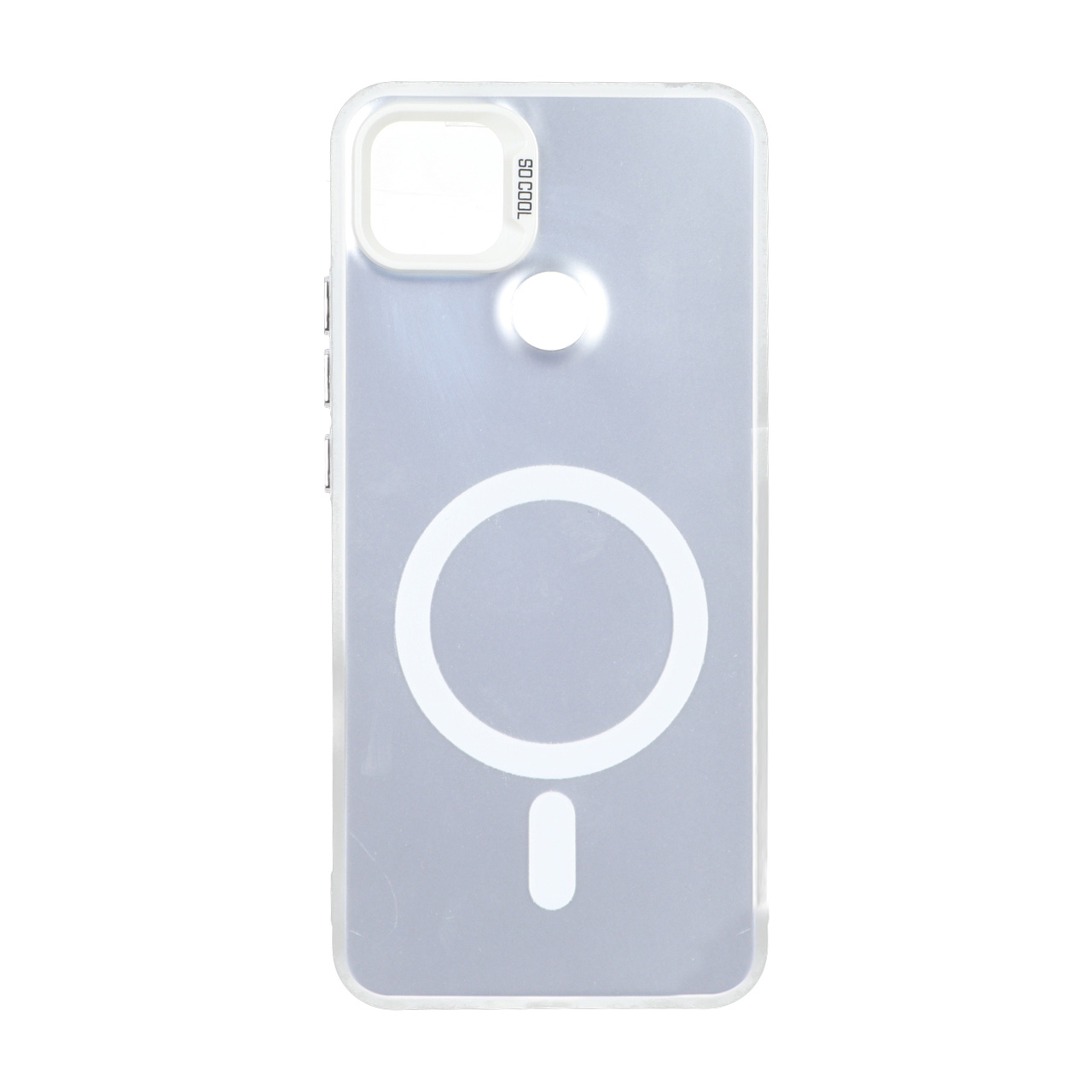 1734616 قاب SO COOL براق طرح مگ سیف Xiaomi Redmi 10A / Redmi 9C / Poco C31 - سفید - تصویر 1