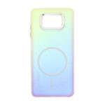 قاب هولوگرامی Trend Seaies طرح مگ سیف دو رنگ لنز کروم Xiaomi Poco X3 / Poco X3 Pro / Poco X3 NFC - زرد صورتی - MPS