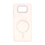 قاب ماربل طرح مگ سیف اکلیلی لنز نگین دار Xiaomi Poco X3 / Poco X3 Pro / Poco X3 NFC - صورتی - MPS
