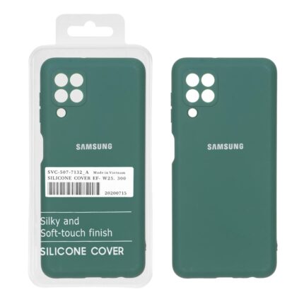 قاب نیو سیلیکون محافظ لنزدار RFF مدل Samsung Galaxy A22 4G / M22 / M32 4G / F22 - سبز (پک دار)