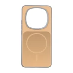 قاب مستطیلی طرح مگ سیف لنز کربن Xiaomi Redmi 15 4G - نارنجی