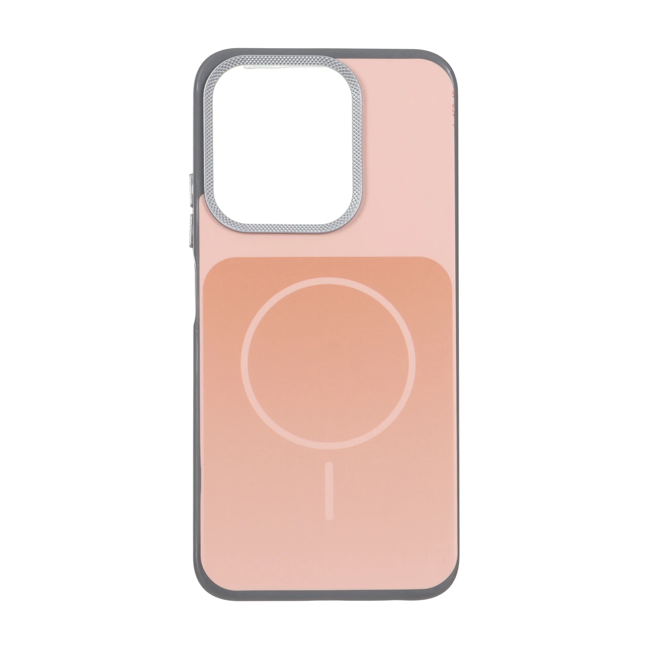 1736572 قاب مستطیلی طرح مگ سیف لنز کربن Xiaomi Redmi 15C / Poco C85 - گلبهی - تصویر 1