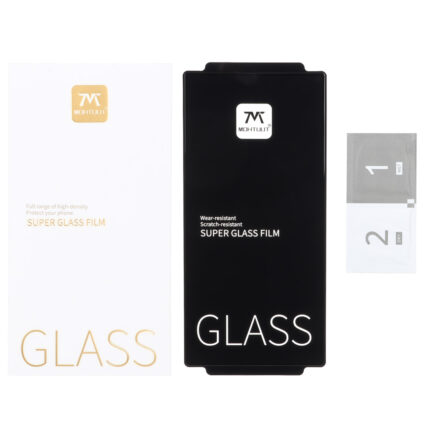 محافظ صفحه نمایش شیشه ای Full Cover Anti Static Mohtuut مدل Samsung Galaxy S24 Ultra (پک دار)