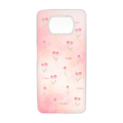 قاب ماربل دور مات طرح دار نگین دار Xiaomi Poco X3 / Poco X3 Pro / Poco X3 NFC - کد 154