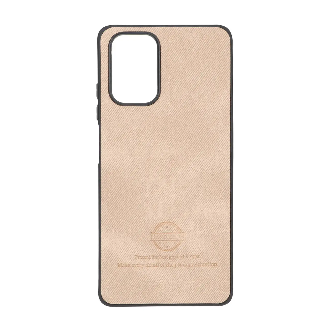 1815722 قاب HandMade جیر طرح پارچه ای Xiaomi Redmi Note 10 4G / Redmi Note 10S / Poco M5S - نسکافه ای - تصویر 1