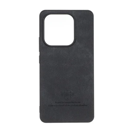 قاب HandMade جیر طرح پارچه ای Xiaomi Redmi Note 14 4G - مشکی