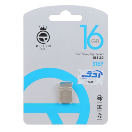 Queen Step USB2.0 Flash Memory-16GB (گارانتی مادام العمر شرکت آی تین)