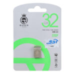 فلش مموری Queen tech USB2.0 مدل STEP ظرفیت 32GB - نقره ای (گارانتی مادام العمر شرکت آی تین)