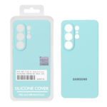قاب سیلیکونی پاک کنی اورجینال Master Quality مدل Samsung Galaxy S26 Ultra - سبز آبی (پک دار)