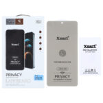 محافظ صفحه نمایش شیشه ای بدون حاشیه Xmart Privacy 3D Large Arc مدل Samsung Galaxy S26 Ultra (پک دار)