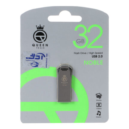 Queen Noble USB2.0 Flash Memory-32GB مشکی (گارانتی مادام العمر شرکت آی تین)
