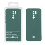 قاب نیو سیلیکون محافظ لنزدار RFF مدل Xiaomi Redmi 9 / Redmi 9 Prime / Poco M2 - سبز (پک دار)
