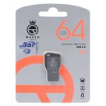 Queen tech-101 USB2.0 Flash Memory-64GB (گارانتی مادام العمر شرکت آی تین) طوسی