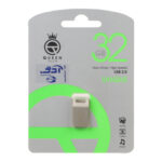فلش مموری Queen tech USB2.0 مدل UNIQUE ظرفیت 32GB - نقره ای (گارانتی مادام العمر شرکت آی تین)