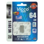 نقره ای Vicco man VC281 S USB2.0 Flash Memory-64GB