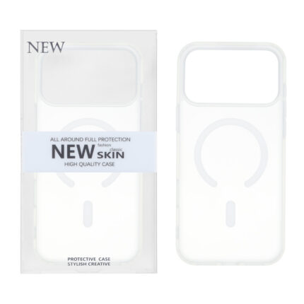 قاب New Skin مات Magsafe مدل Apple iPhone 17 Pro Max - سفید (پک دار) - VIN