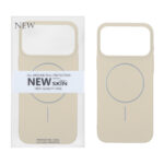 قاب اورجینال New Skin شاین MagSafe مدل Apple iPhone 17 Pro Max - کرم (پک دار) - VIN