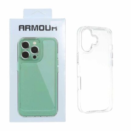 قاب Armour شفاف دور ژله ای Apple iPhone 17 (پک دار) - VIN