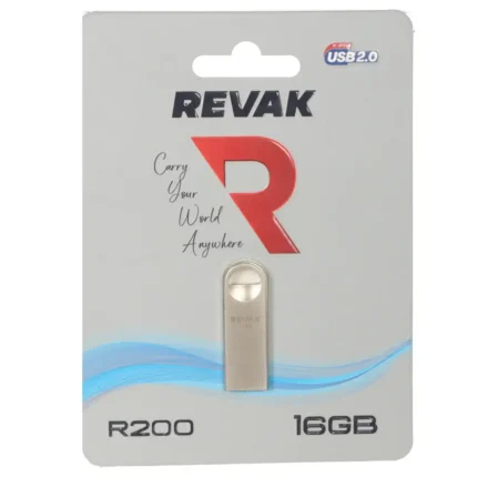 REVAK R200 USB2.0 Flash Memory - 16GB - نقره ای
