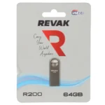 فلش مموری REVAK USB2.0 مدل R200 ظرفیت 64GB - مشکی