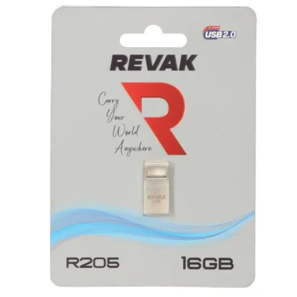 REVAK R205 USB2.0 Flash Memory - 16GB - نقره ای