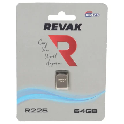 فلش مموری REVAK USB2.0 مدل R225 ظرفیت 64GB - مشکی