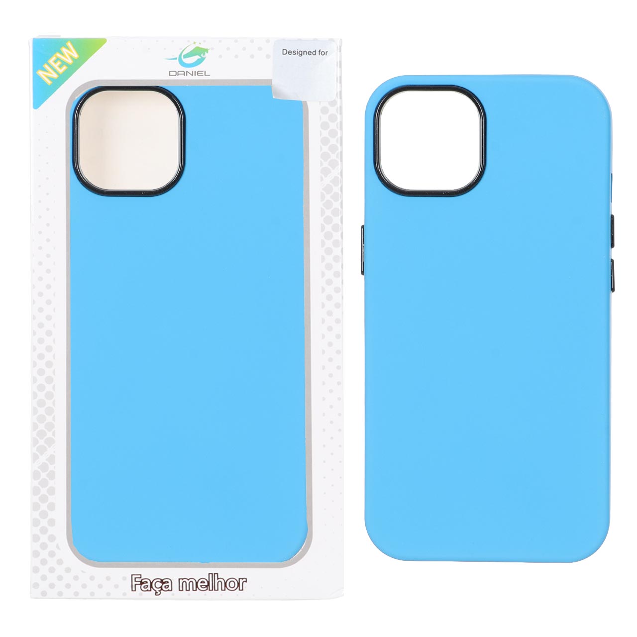 4573334 قاب Daniel دو لایه Apple iPhone 13 / iPhone 14 - آبی (پک دار) - تصویر 1
