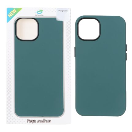 قاب Daniel دو لایه Apple iPhone 13 / iPhone 14 - سبز ارتشی (پک دار)