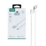 کابل شارژ فست آیفون UGREEN مدل US155-20728 - سفید (گارانتی 18 ماهه آسان پیشرو)