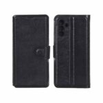 کیف موبایل چرمی مگنتی محافظ لنزدار Samsung Galaxy A13 5G / A04s / M13 4G / M23 / F13 - مشکی کد 1