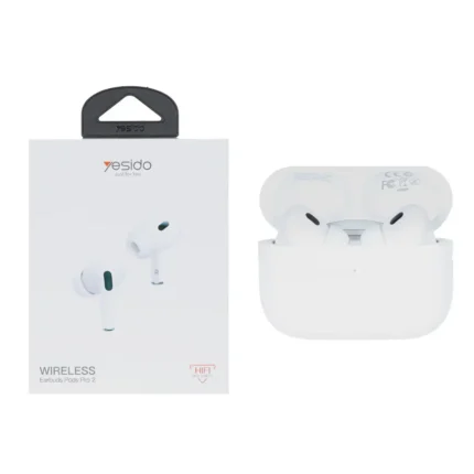 ایرفون بی سیم Yesido مدل Pods Pro2 JB27 - سفید (گارانتی 12 ماه تعویض نیکان همراه)