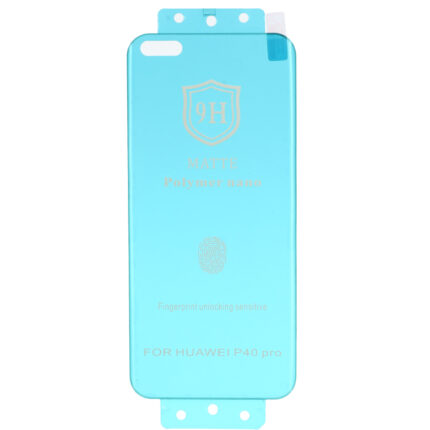 محافظ صفحه نمایش مات Full Cover Polymer nano مدل Huawei P40 Pro