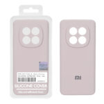 قاب سیلیکونی پاک کنی اورجینال Master Quality مدل Xiaomi Redmi Note 15 / Poco M8 5G - خاکی (پک دار)