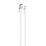 کابل شارژ فست Xiaomi Type-C 6A مدل - سفید (گارانتی شش ماهه نیکان همراه)