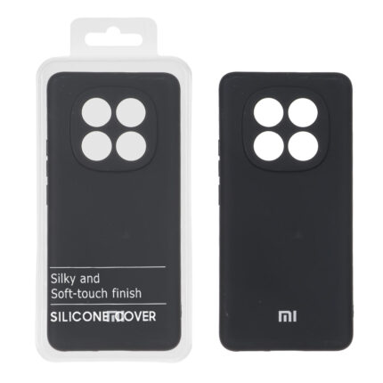 قاب نیو سیلیکون محافظ لنزدار RFF مدل Xiaomi Redmi Note 15 / Poco M8 5G - مشکی (پک دار)