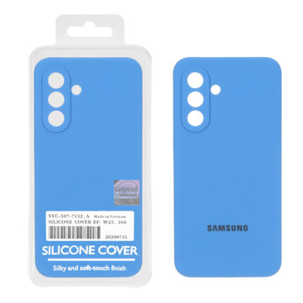 قاب سیلیکونی پاک کنی اورجینال Master Quality مدل Samsung Galaxy A37 - آبی (پک دار)